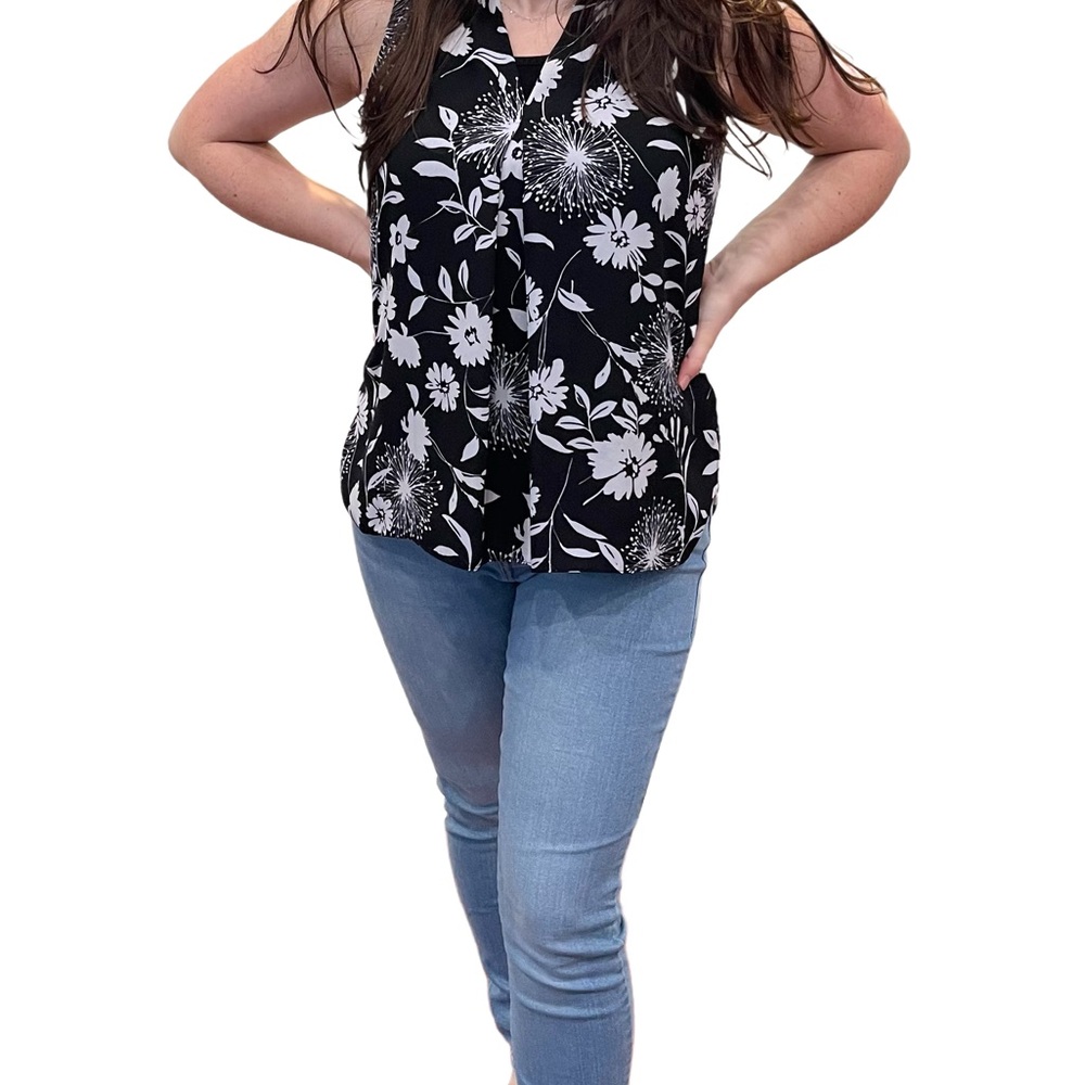 EUC Vince Camuto Floral Tank Top